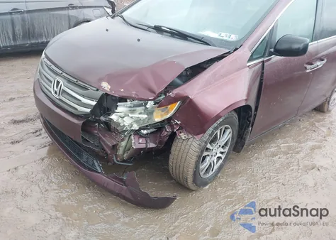2011 Honda Odyssey Ex-L from USA, damaged, VIN 5FNRL5H60BB075161